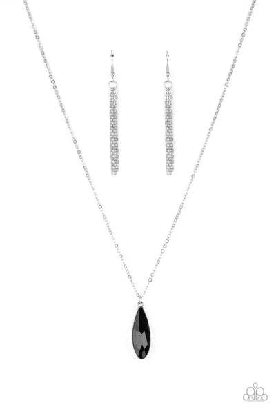 Paparazzi Prismatically Polished - Black Necklace