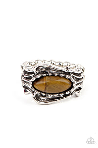 Paparazzi Gemstone Gypsy - Brown Ring