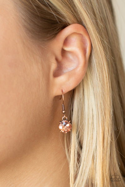 Paparazzi Dreamy Decorum - Copper Necklace