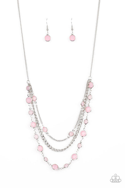 Paparazzi Goddess Getaway - Pink Necklace