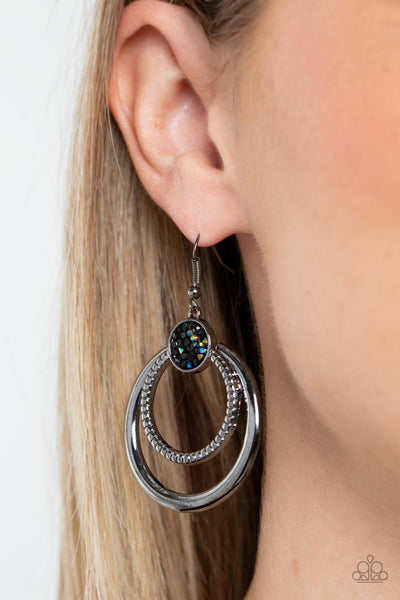 Paparazzi Spun Out Opulence - Multi Earrings