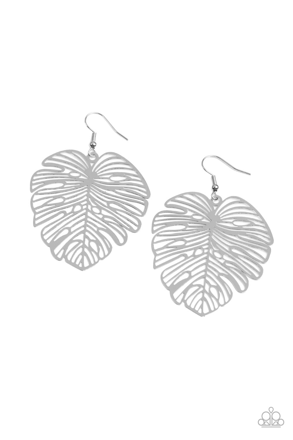 Paparazzi Palm Palmistry - Silver Earrings