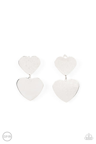 Paparazzi Cowgirl Crush - Silver Earrings