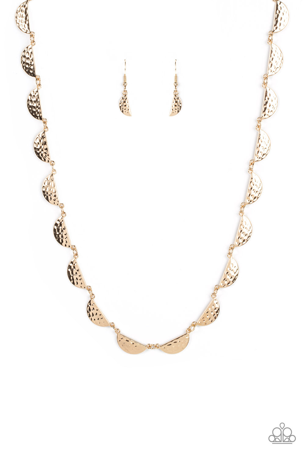 Paparazzi Lunar Jungle - Gold Necklace