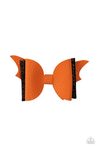 Paparazzi SPOOK-taculer, SPOOK-taculer - Orange Hair Clip