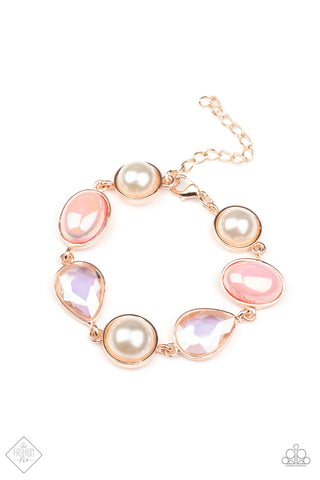 Paparazzi Nostalgically Nautical - Rose Gold Bracelet