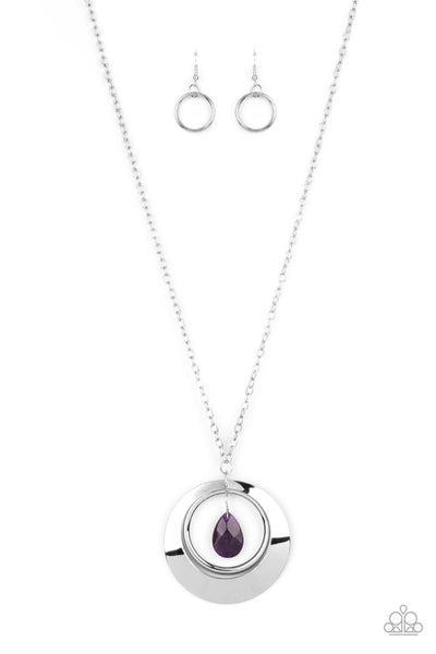 Paparazzi Inner Tranquility - Purple Necklace