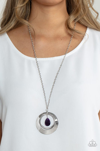 Paparazzi Inner Tranquility - Purple Necklace