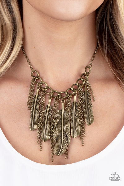 Paparazzi NEST Friends Forever - Brass Necklace