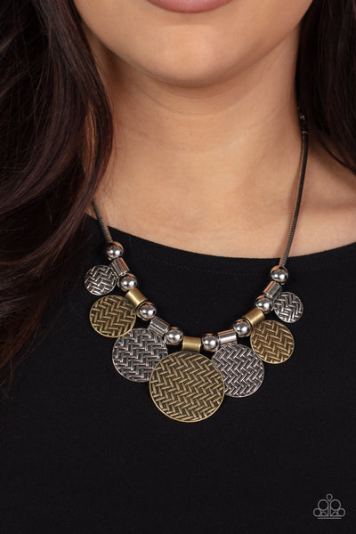 Paparazzi Indigenously Urban - Multi Necklace
