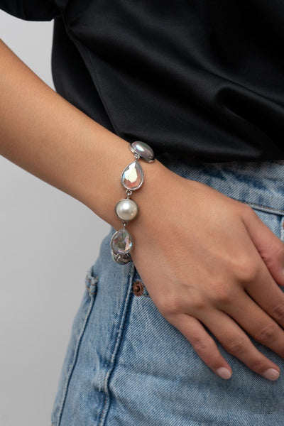 Paparazzi Nostalgically Nautical - Silver Bracelet