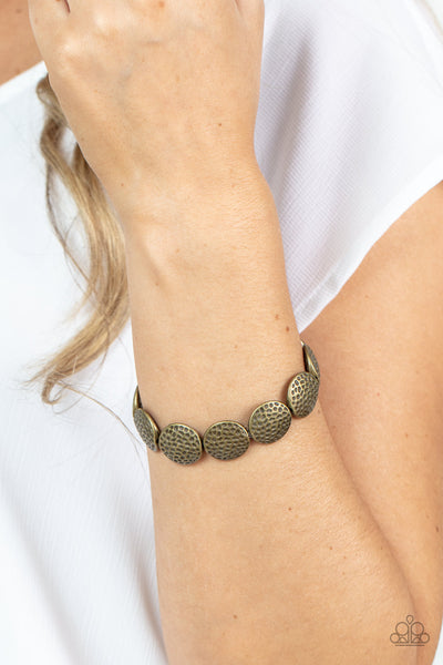 Paparazzi Ancient Animal - Brass Bracelet