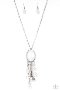 Paparazzi Whimsical Wishes - White Necklace