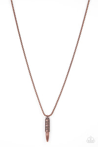 Paparazzi Highland Hunter - Copper Necklace