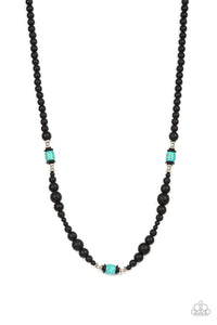 Paparazzi Stone Synchrony - Blue Necklace