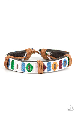 Paparazzi Textile Trendsetter - Multi Bracelet