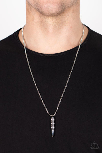 Paparazzi Highland Hunter - Silver Necklace