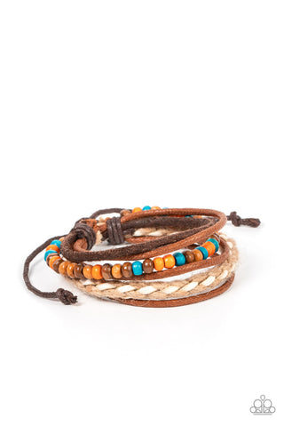 Paparazzi Woodsy Wayfarer - Multi Bracelet