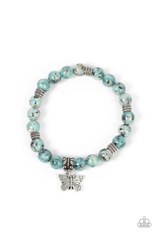 Paparazzi Butterfly Nirvana - Blue Bracelet
