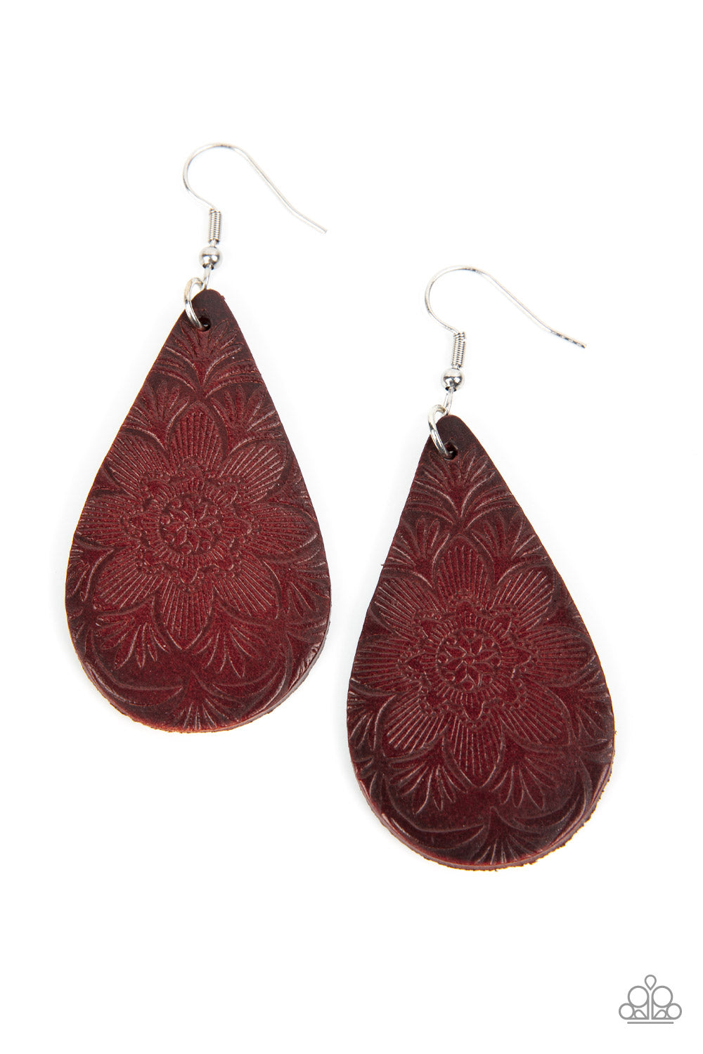 Paparazzi Subtropical Seasons - Brown Earrings