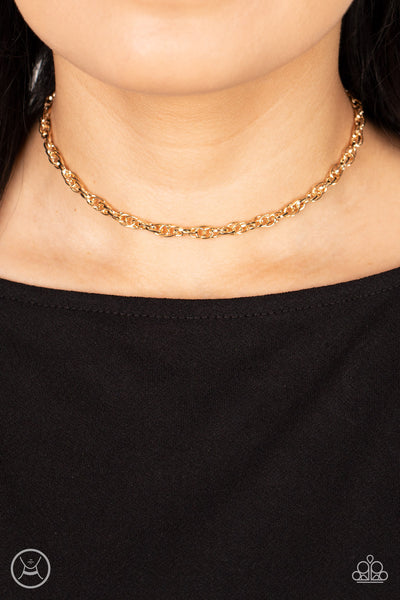 Paparazzi Urban Underdog - Gold Necklace