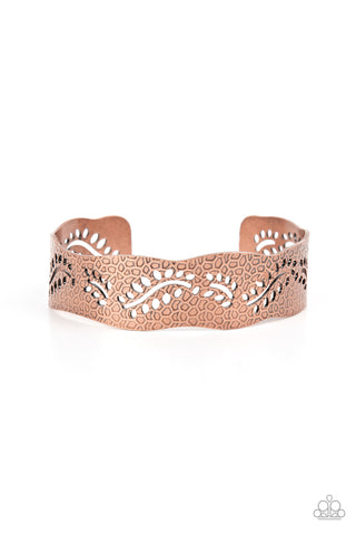 Paparazzi Savanna Oasis - Copper Bracelet