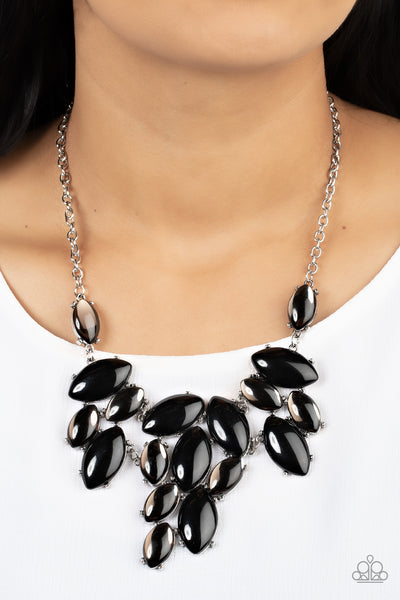 Paparazzi Date Night Nouveau - Black Necklace