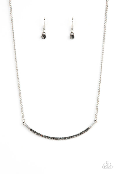 Paparazzi Collar Poppin Sparkle - Silver Necklace