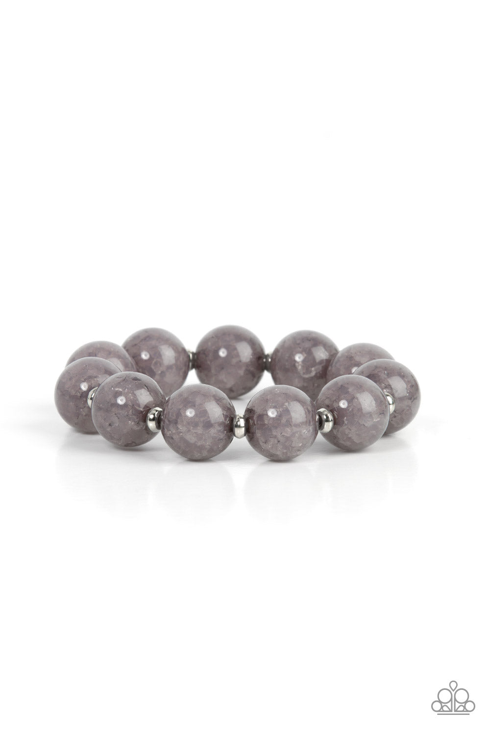 Paparazzi Arctic Affluence - Silver Necklace