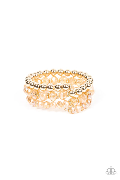 Paparazzi Gimme Gimme - Gold Bracelet
