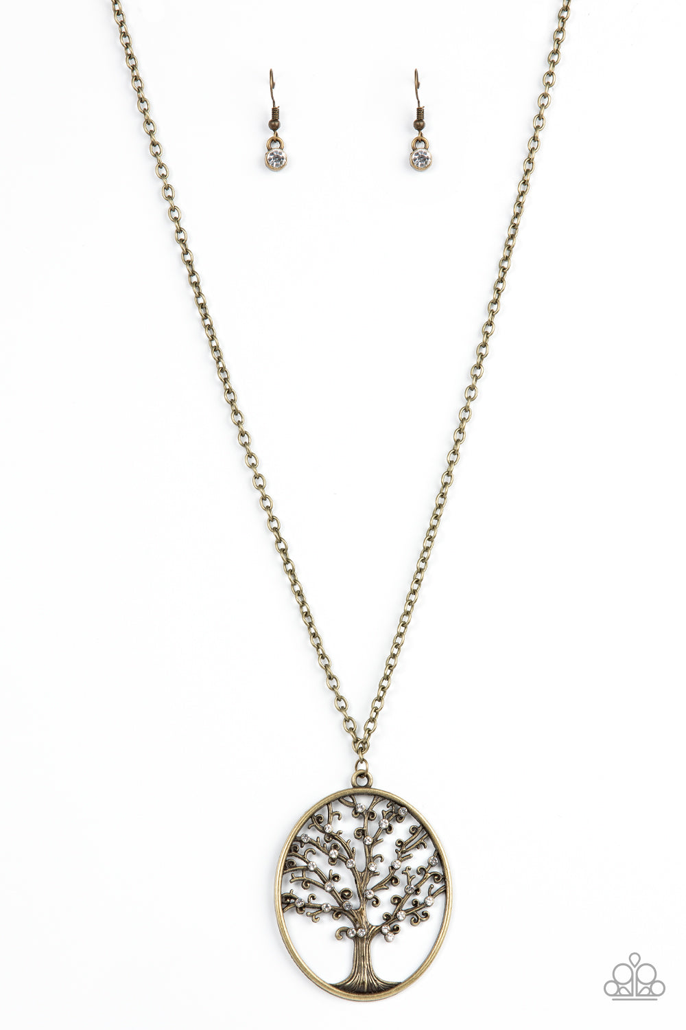 Paparazzi Autumn Abundance - Brass Necklace