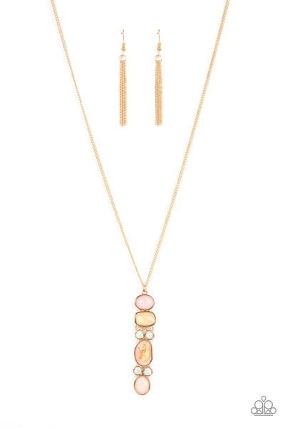 Paparazzi Totem Treasure - Pink Necklace