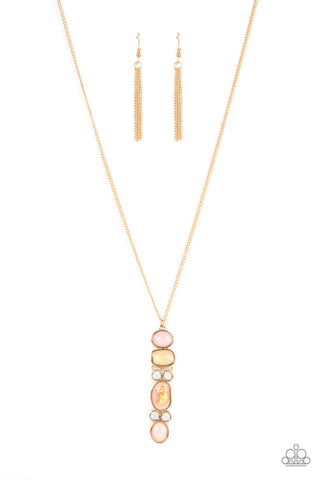 Paparazzi Totem Treasure - Pink Necklace