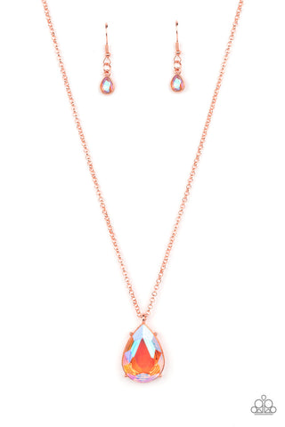 Paparazzi Illustrious Icon - Copper Necklace