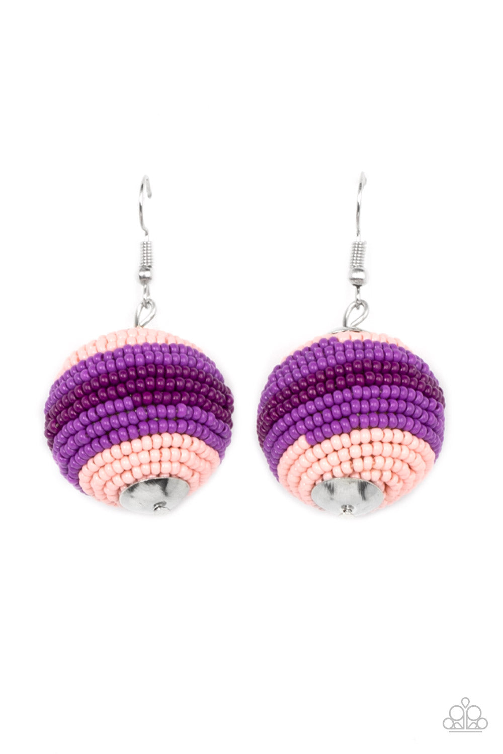 Paparazzi Zest Fest - Purple Earrings