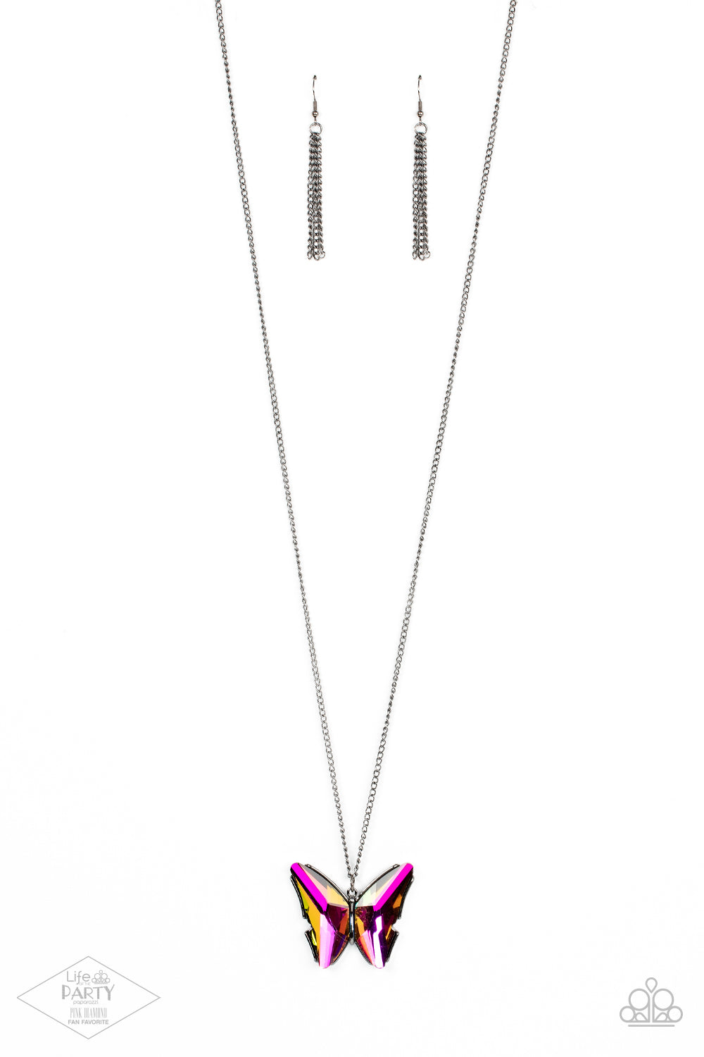 Paparazzi The Social Butterfly Effect - Multi Necklace