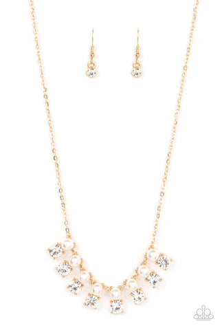 Paparazzi Dashingly Duchess - Gold Necklace