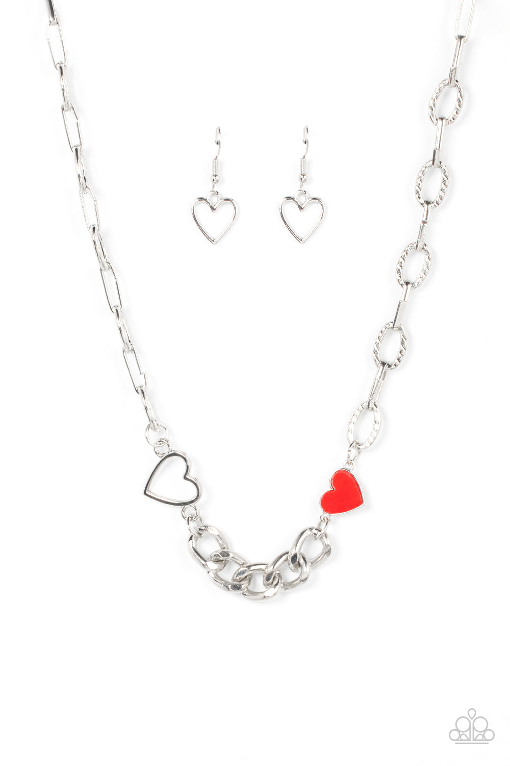 Paparazzi Little Charmer - Red Necklace