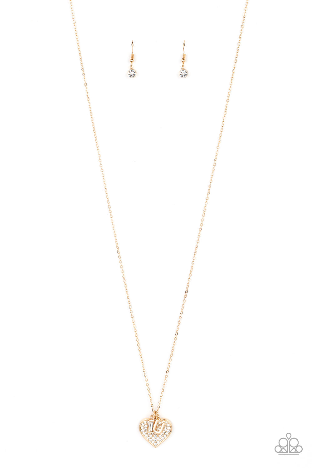 Paparazzi Letters of Love - Gold Necklace