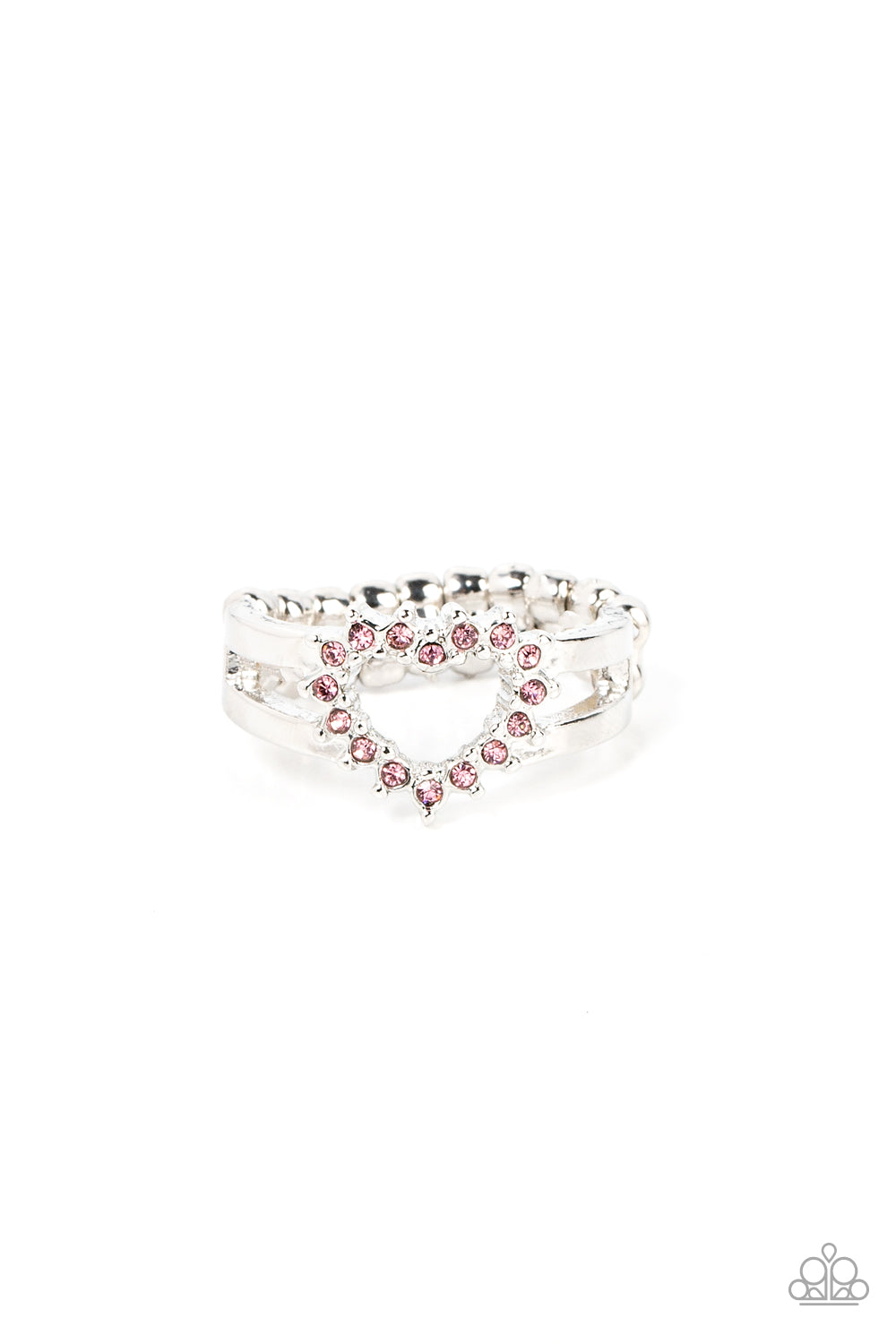 Paparazzi First Kisses - Pink Ring