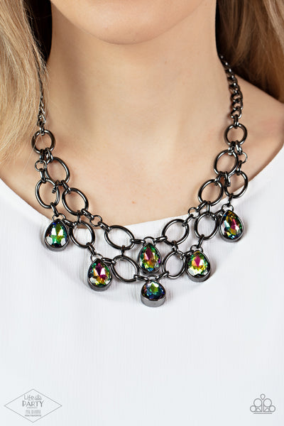 Paparazzi Show-Stopping Shimmer - Multi Necklace