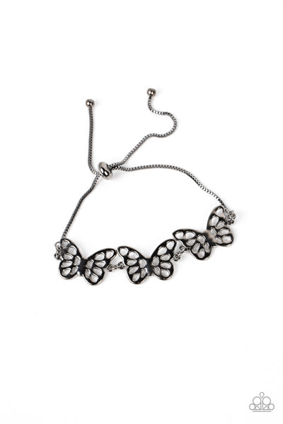 Paparazzi Put a WING on It - Black Bracelet