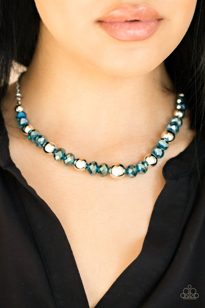 Paparazzi Jewel Jam - Blue Necklace