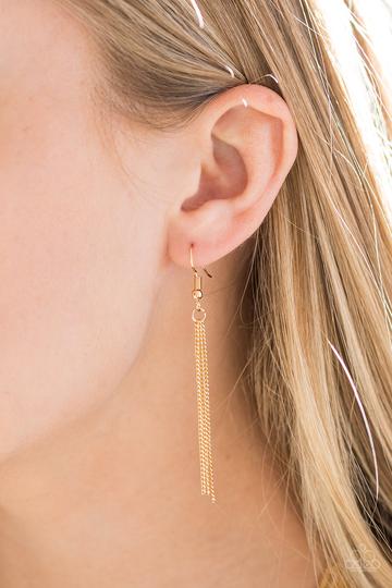Paparazzi Backstage Bravado - Gold Necklace