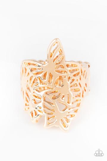 Paparazzi Banded Butterflies - Gold