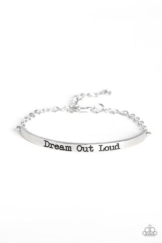 Paparazzi Dream Out Loud - Silver Bracelet