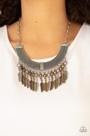 Paparazzi Fierce in Feathers - Multi