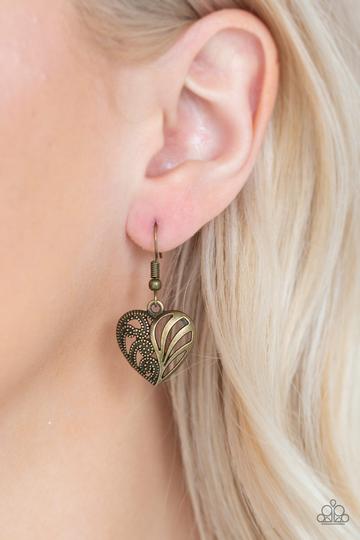 Paparazzi Love Lockets - Brass