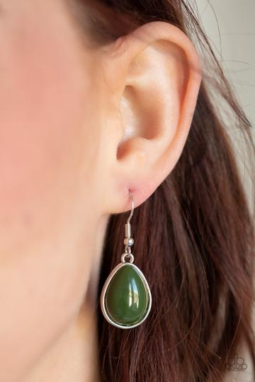 Paparazzi Shop 'Til You TEARDROP - Green