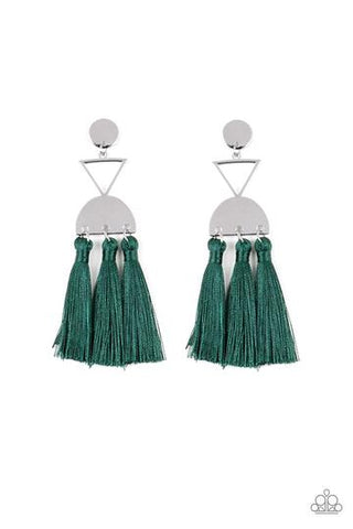 Paparazzi Tassel Trippin' - Green